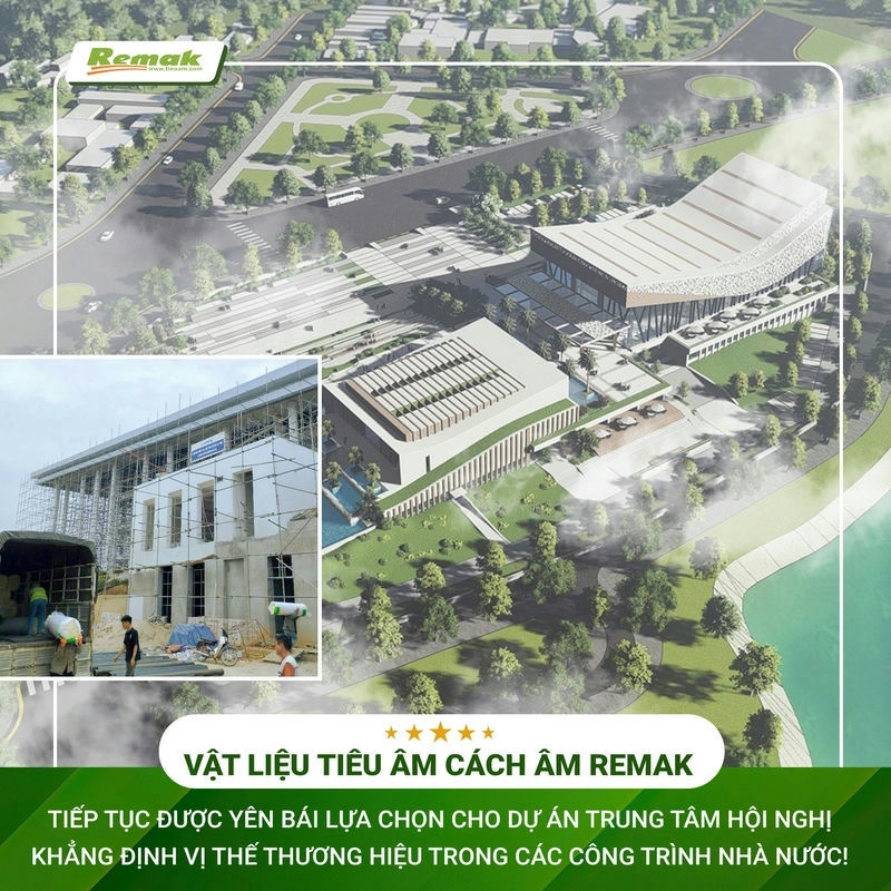 Bông thủy tinh Remak kiến tạo không gian hoàn hảo cho trung tâm hội nghị Yên Bái 8 remak-giao-bông-thuy-tinh-tieu-am- trung-tam-hoi-nghi