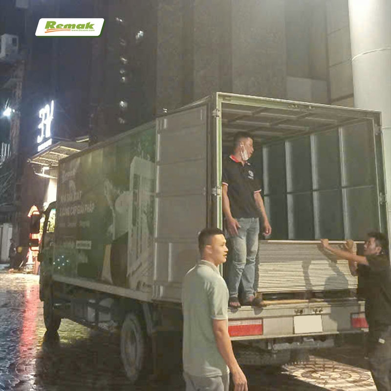 Remak cấp tấm tường cản âm Remak® SoundOff Barrier cho Tổng công ty VIWASEEN 11 Remak giao hàng nhanh chóng toàn quốc - đảm bảo tiến độ công trình