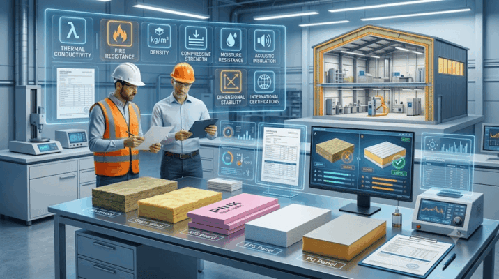 Tiêu chuẩn đánh giá vật liệu cách nhiệt