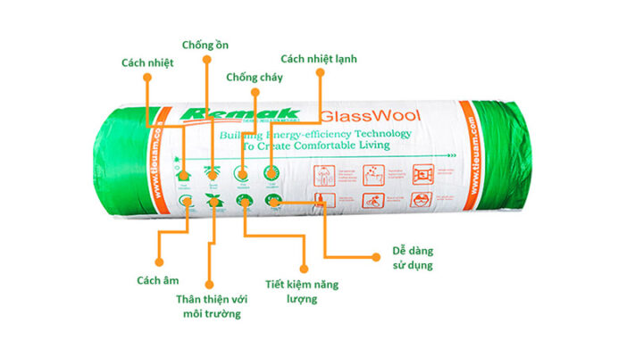 8 Tiêu Chuẩn Đánh Giá Chất Lượng Vật Liệu Cách Nhiệt 9 Bông thủy tinh Remak® glasswool