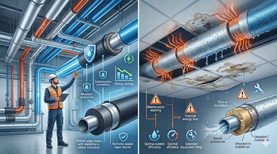 Bảo Ôn Đường Ống Lạnh Trong Hệ Thống HVAC 5 Bảo ôn đường ống lạnh trong hệ thống HVAC