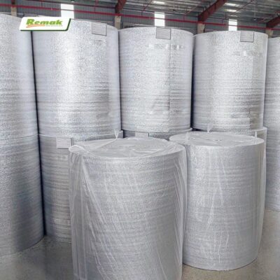 Bảo Ôn Đường Ống Lạnh Trong Hệ Thống HVAC 8 Xốp Cách Nhiệt Mặt Bạc Remak® PE-OPP