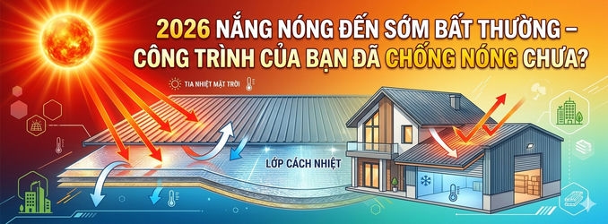 Top vật liệu cách nhiệt 2026